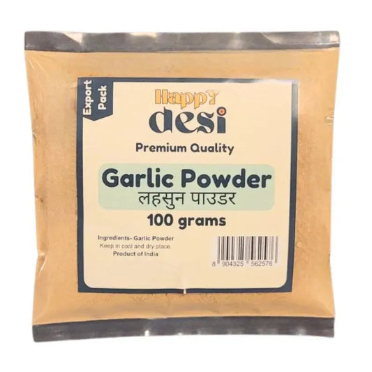 Happy Desi Garlic Powder - 100g-Global Food Hub